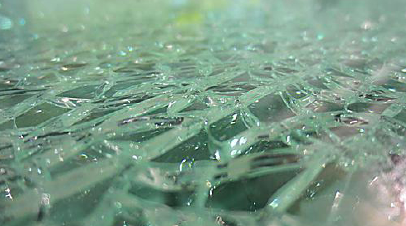 An image of a tampered glass for showers